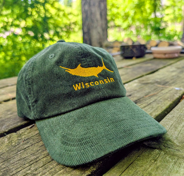 Green and Gold WI Swordshirt Hat